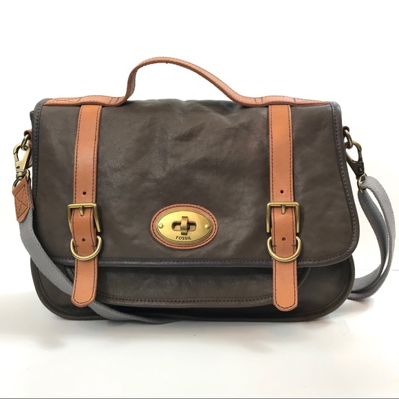 Fossil Handbags - Fossil Vintage Reissue #54 Messenger Bag Taupe